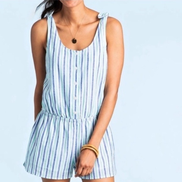 Vineyard Vines Pants - NWT Vineyard Vines Striped Romper